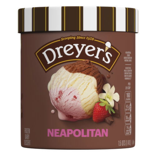Dreyers Neapolitan Frozen Dairy Dessert