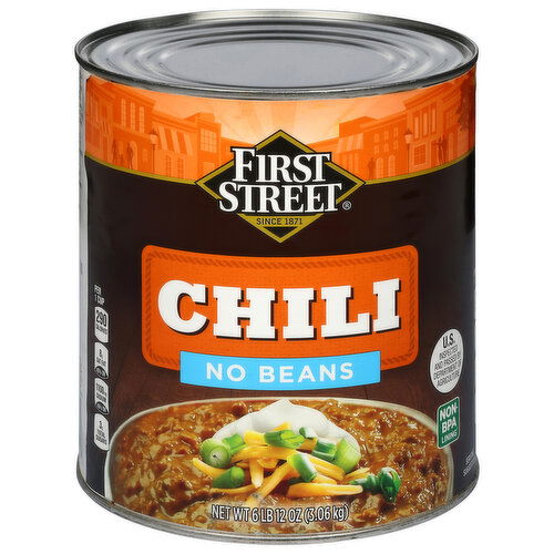 First Street Chili Con Carne, No Beans