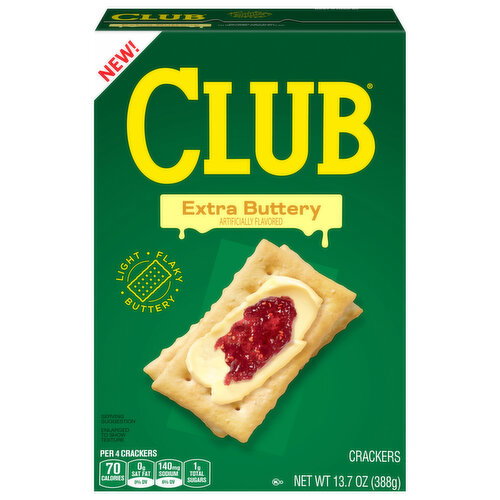 Club Extra Buttery Crackers
