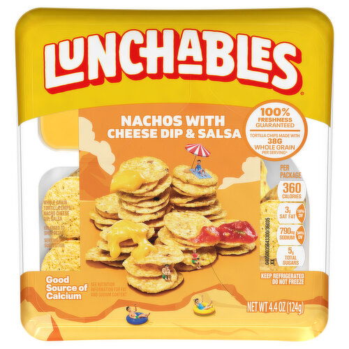 Lunchables Nachos with Cheese Dip & Salsa