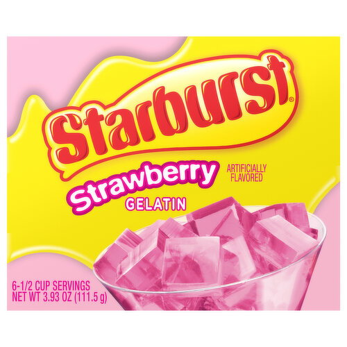 Starburst Strawberry Gelatin Image 1 of 6