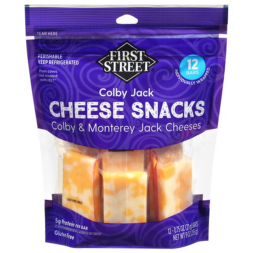 First Street Colby Jack Cheese Snacks