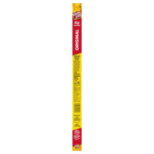 Slim Jim Giant Smoked Original Flavor Meat Stick Image 1 of 4