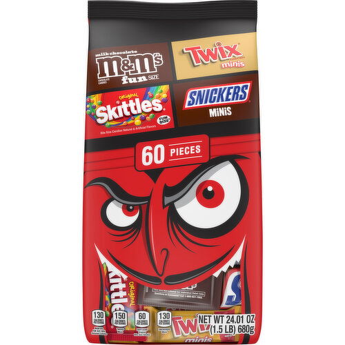 Mixed Chocolate and Sugar 60 ct Variety Sup