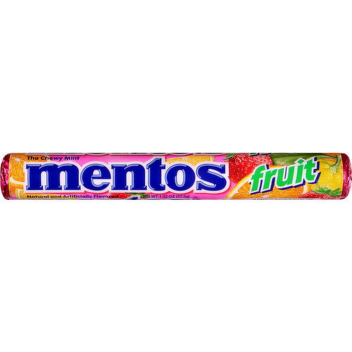 Mentos Mint, Chewy, Fruit