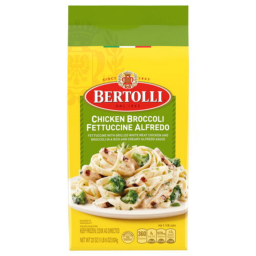 Bertolli Chicken Broccoli Fettuccine Alfredo