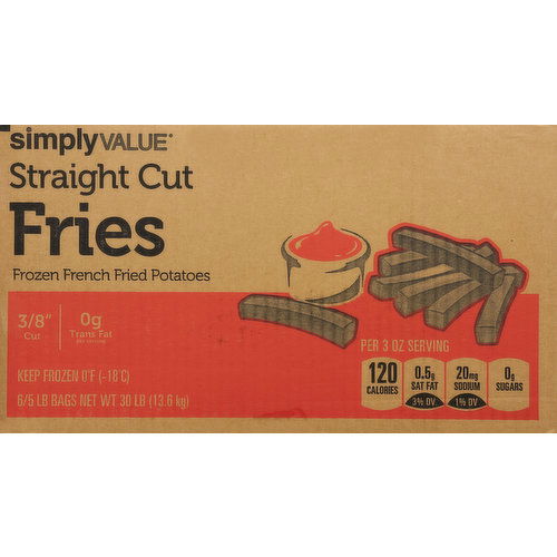 Simply Value Fries, Straight Cut