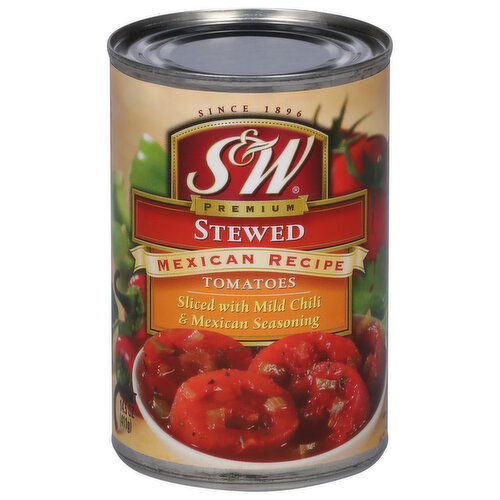 S&W Tomatoes, Premium, Stewed, Mexican Recipe