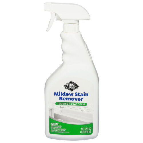 First Street Stain Remover, Mildew, Tough on Soap Scum