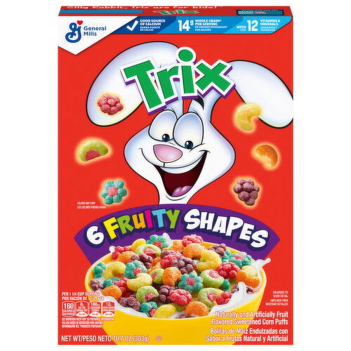 Trix Fruit Shapes Corn Puffs