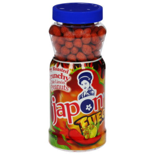 Japon Peanuts, Crunchy, Dry Roasted, Chile Limon
