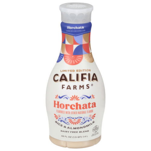 Califia Farms Dairy Free Blend Horchata Rice & Almondmilk