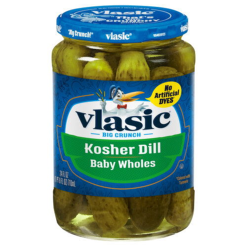 Vlasic Kosher Dill Baby Whole Pickels