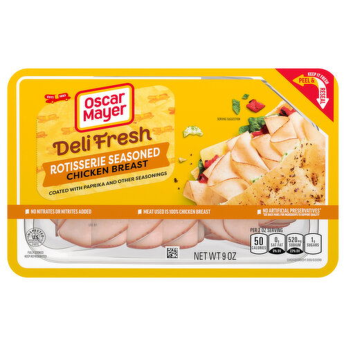 Oscar Mayer Rotisserie Seasoned Chicken Breast