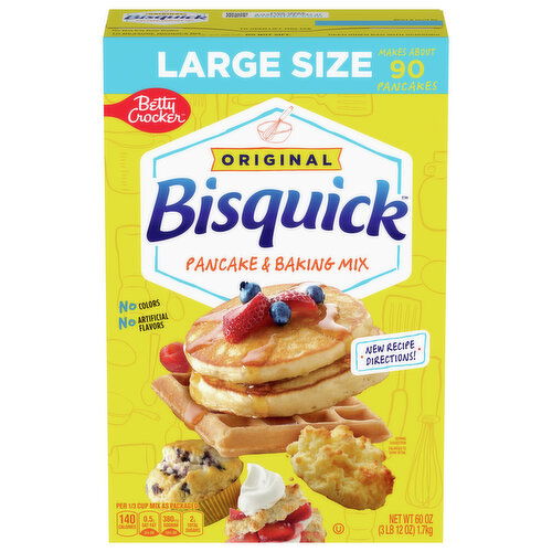 Bisquick Pancake & Baking Mix, Original, Large Size