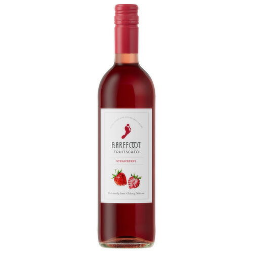 Barefoot Fruitscato Strawberry Sweet Wine 750ml