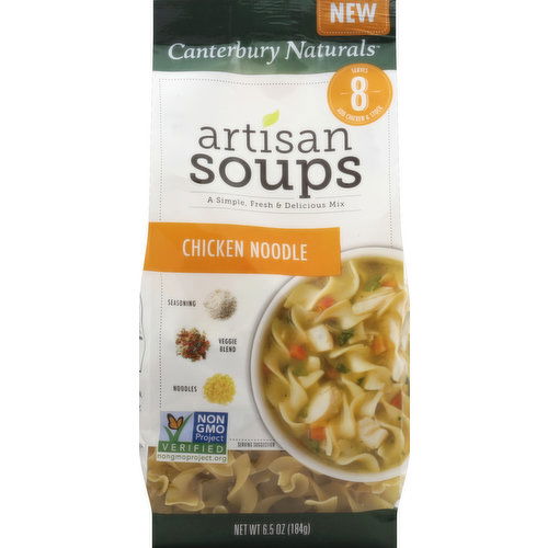 Canterbury Naturals Artisan Soups, Chicken Noodle