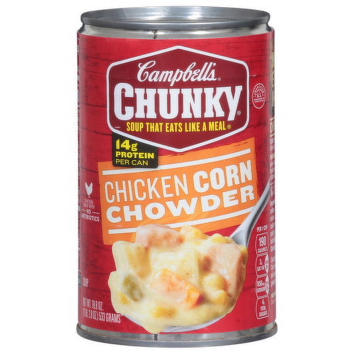 Campbell's Soup, Chicken Corn Chowder