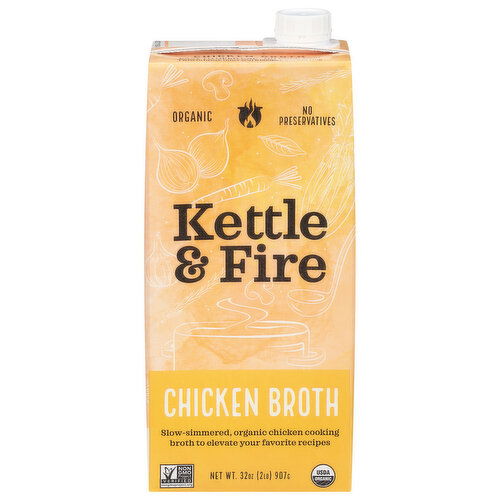 Kettle & Fire Broth, Organic, Chicken