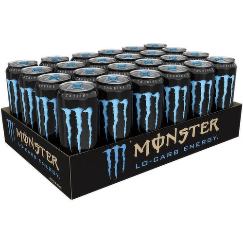 Monster Energy Monster Energy, LoCarb , Energy Drink, 24 Pack - 16 Fl Oz