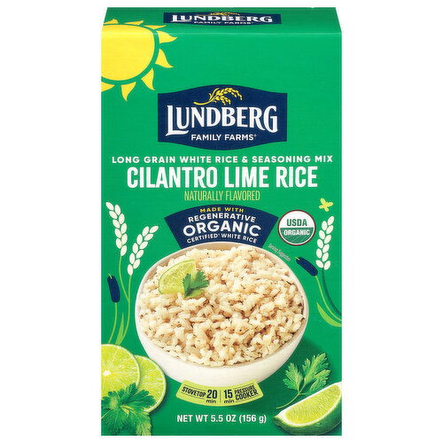 Lundberg Family Farms Organic Cilantro Lime Rice