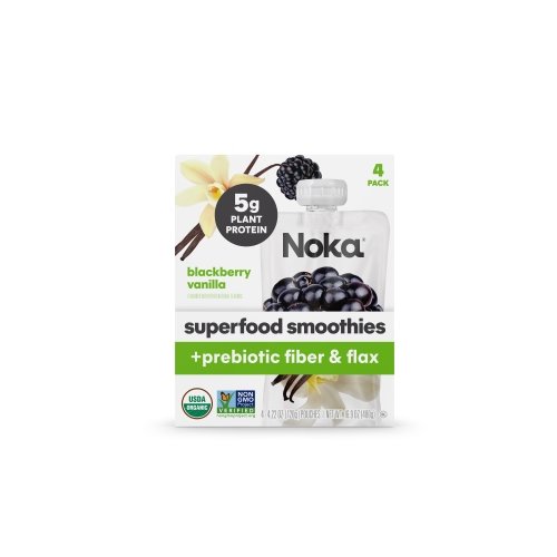 Noka Smoothie Blkbry Van 4pk 16.9 oz