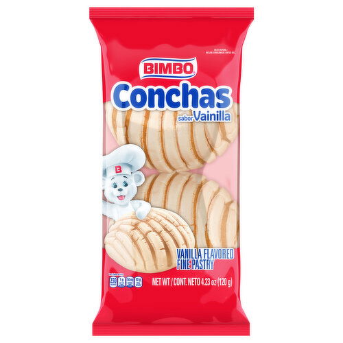 Bimbo Vanilla Flavored Fine Pastry