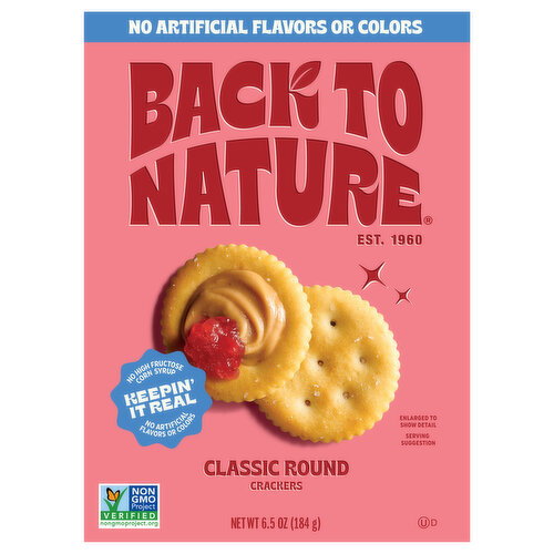 Back to Nature Classic Round Crackers Image 1 of 6
