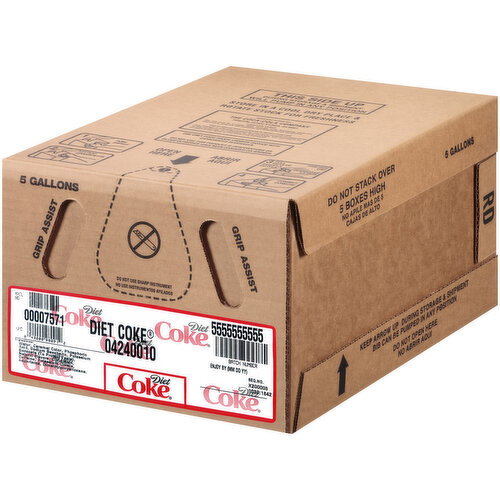 Diet Coke  Soda Soft Drink Bag In Box, 5 Gallons Image 1 of 9
