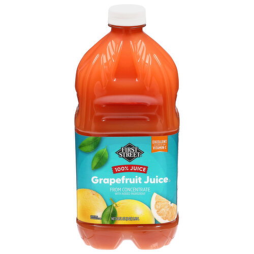 First Street Grapefruit 100% Juice Image 1 of 6