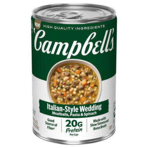 Campbell's Italian Style Wedding Soup Image 1 of 6