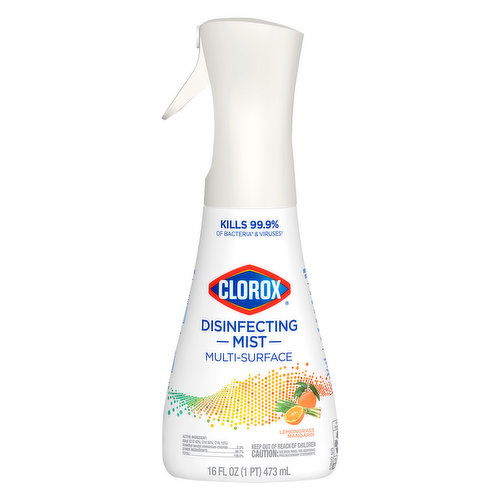 Clorox Disinfecting Mist, Lemongrass Mandarin, Multi-Surface