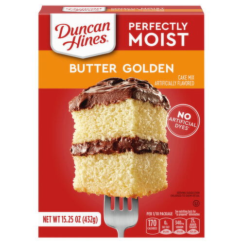Duncan Hines Butter Golden Cake Mix
