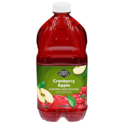First Street Cranberry Apple Juice Cocktail Image 1 of 6