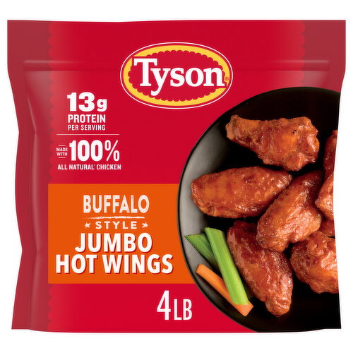 Tyson Frozen Buffalo Style Hot Wings Image 1 of 8