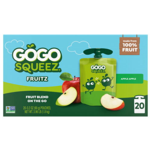 GoGo Squeez Apple Apple Fruitz