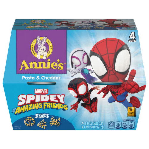 Annie's Marvel Spidey and His Amazing Friends Pasta & Cheddar