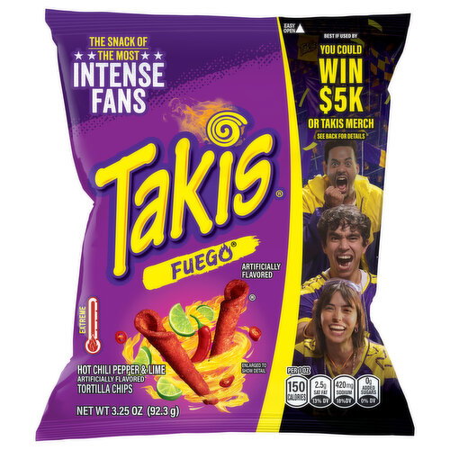 Takis Extreme Fuego Tortilla Chips
