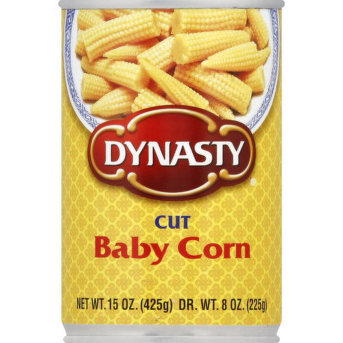 Dynasty Baby Corn, Cut