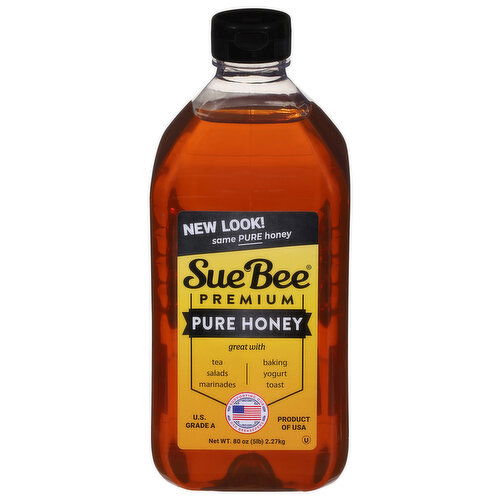 Sue Bee Honey, Pure, Premium