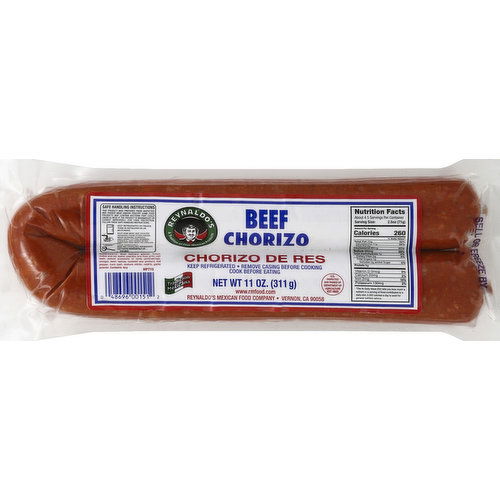 Reynaldo's Beef Chorizo