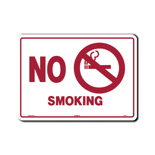 No Smoking With Symbol 1 ct