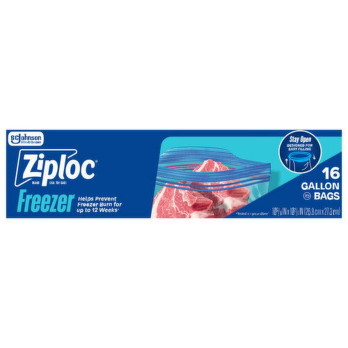 Ziploc Freezer Gallon Bags