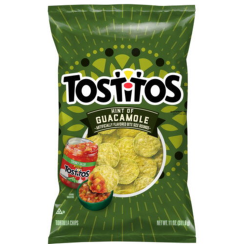 Tostitos Tortilla Chips, Hint of Guacamole