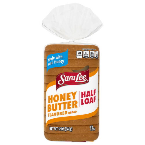 Sara Lee Bread, Honey Butter, Half Loaf