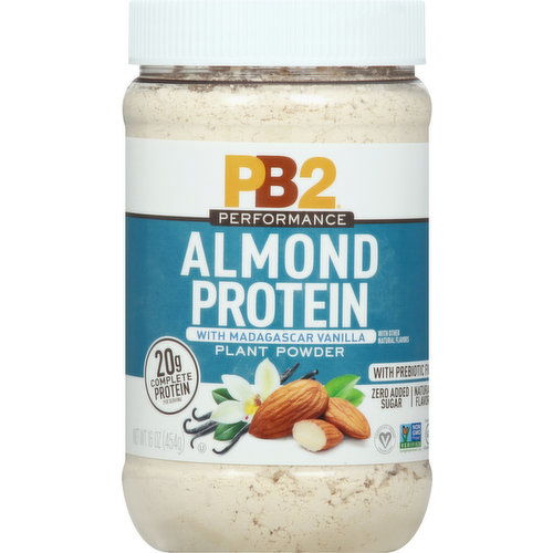 PB2 Plant Powder, with Madagascar Vanilla, Almond Protein