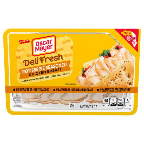 Oscar Mayer Rotisserie Seasoned Chicken Breast