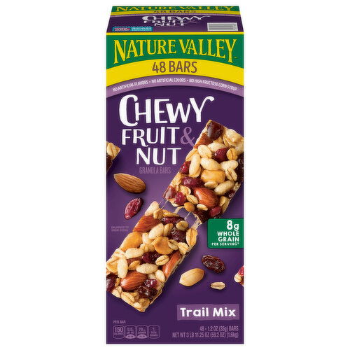 Nature Valley Granola Bars, Fruit & Nut, Chewy, Trail Mix