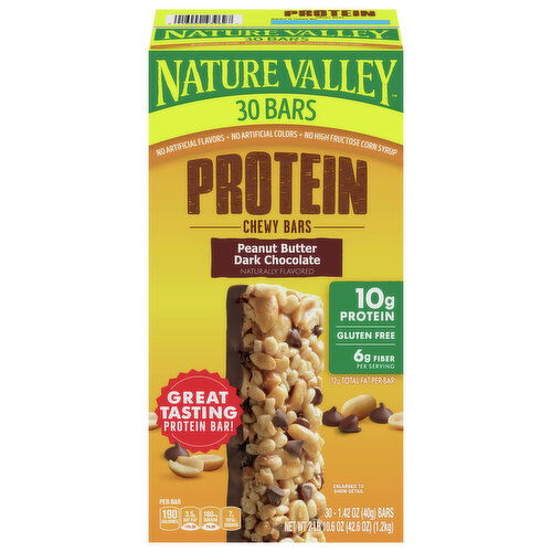 Nature Valley Peanut Butter Dark Chocolate Chewy Bars
