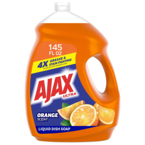 Ajax Orange Scent Dish Liquid Value Size Image 1 of 10